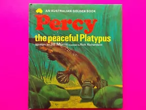 PERCY EL ORNITORRINCO PACÍFICO por JILL MORRIS - UN LIBRO DORADO AUSTRALIANO *COMO NUEVO - Imagen 1 de 6