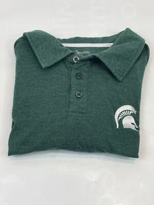 Michigan State University grünes Poloshirt Herren XL Spartans MSU Chiliwear - Bild 1 von 9
