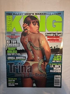 KING MAGAZINE MAY/ JUNE 2004 TRINA ( Cover ) - Picture 1 of 1