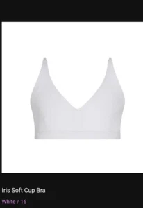 *New* Set Of 3 Bleuet Iris Soft Cup Bras Girls 16 - Picture 1 of 4