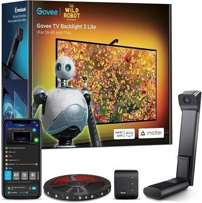 Smart TV Backlight with Voice Control and Multicolor Sync for Ultimate Immersion - Image 1 of 4