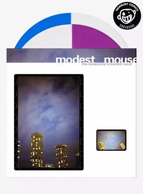 Modest Mouse Lonesome Crowded West Newbury PURPLE CYAN BLUE Vinyl LP NEW Seal - Image 1 of 3