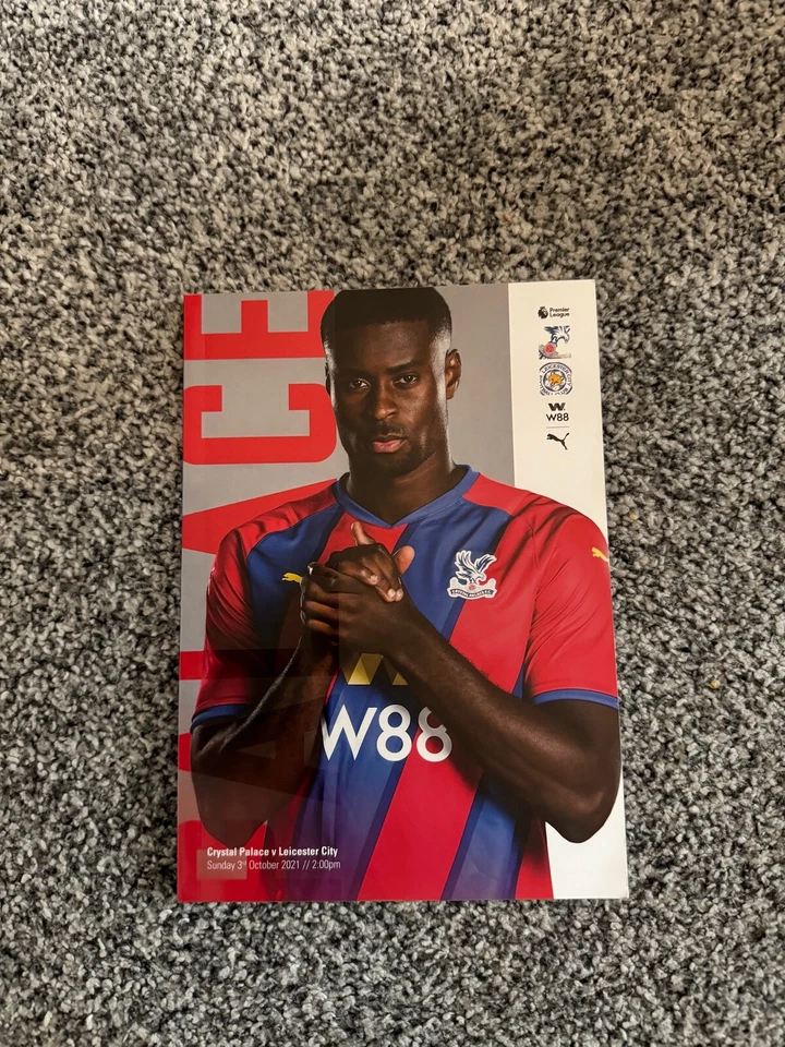 Crystal Palace  Home Programmes 2021-22  Choose From List - Image 1 of 1