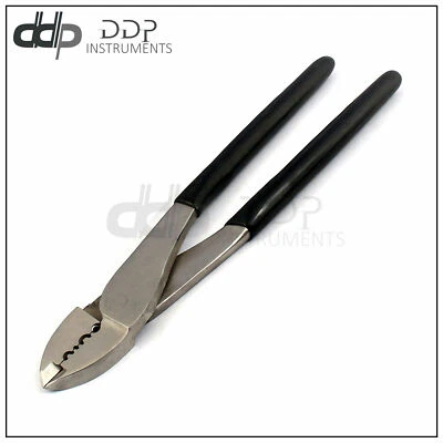 DDP Electrical Wire Crimping Pliers 8" Solderless Connector Cutter Cut Crimp Wires