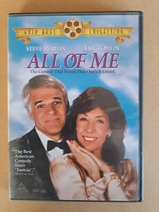 All of Me (DVD, 1984) Steve Martin, Lilly Tomlin - Region 1 - Picture 1 of 4