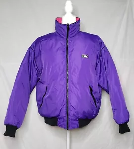Woolrich Women's Reversible Down Filled Pink / Purple Vintage Coat sz XL - Picture 1 of 13