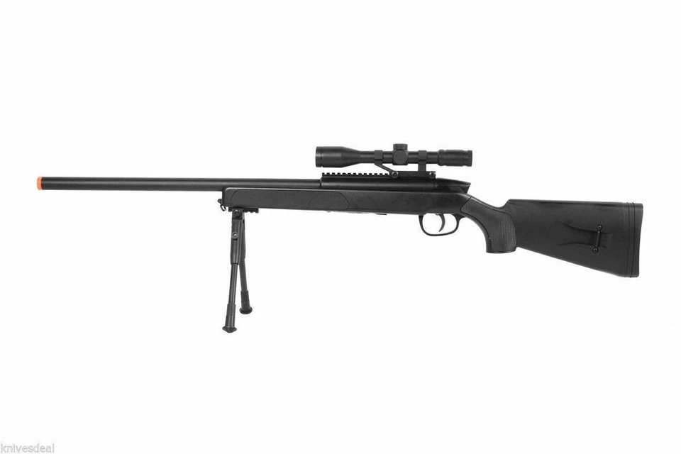 Cyma Airsoft Sniper Rifle Zm51 Bolt Action 415 FPS Bipod Scope BBS 6mm