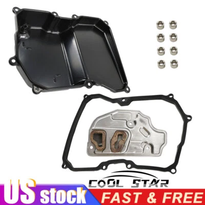 Cárter de aceite de transmisión automática con junta para Volkswagen Passat Jetta Beetle Audi TT Foto 1 de 4