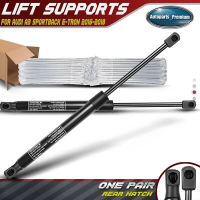 2x Rear Hatch Lift Supports Shock Struts for Audi A3 Sportback e-tron 2016-2018 - Imagem 1 de 4