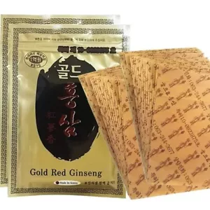 Korean Red Ginseng Patch Powerstrip Energy Pain Relief - 40 Pflaster - Bild 1 von 2