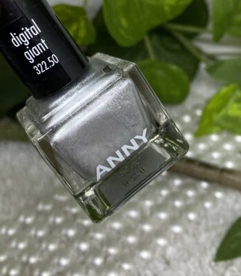 ANNY Nail Polish Nagellack 322.50 DIGITAL GIANT silber metallic 9ml *neu*