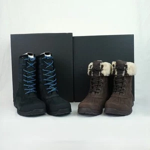 Ugg Men's Butte Distressed & Butte Quilted Winter Boots Sizes 10.5 & 12 Lot of 2 - Picture 1 of 16