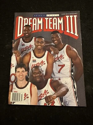 1996 Beckett Tribute Dream Team III Shaq Stockton Robinson Pippin Malone MINT - Image 1 of 4