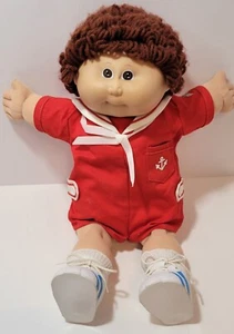 Vintage 1985 Sailor Cabbage Patch Doll Signed Xavier Roberts w/Spare Diaper - Picture 1 of 23