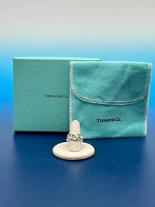 Anillo Tiffany Paloma Picasso Plata de Ley Triple Amor Corazón - Imagen 1 de 6