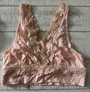 Free People Boho Bralette OB989655 Peach Small Neu mit Etikett FP3 - Bild 1 von 4