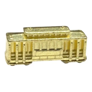 Monopoly Here and Now World Edition Gold Tone Trolly Car Token Mover Pawn - Picture 1 of 1
