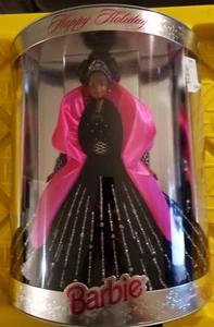 1998 Happy Holidays Barbie - African American Special Edition - Factory Sealed - Bild 1 von 2