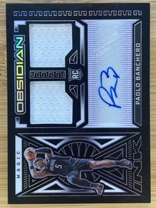🔥 (#/75) 2022-23 Obsidian Basketball Paolo Banchero INK ROOKIE Patch AUTO/ RPA - Picture 1 of 2