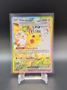 Pokemon Surging Sparks 2024 - Ilustración Pikachu EX rara - 238/191 - Imagen 1 de 2