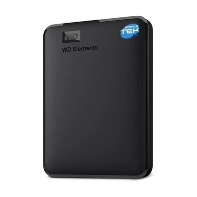 WD ELEMENTS 5TB EXTERNAL HARD DRIVE USB 3.0 PORTABLE HDD BACKUP - Image 1 of 4