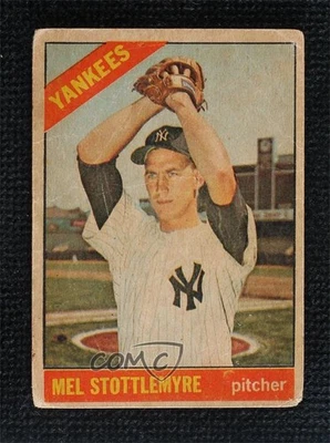 1966 Topps Venezuelan Mel Stottlemyre #350 - Image 1 of 2