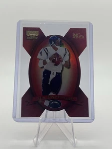 1999 Playoff Momentum X'S & O'S Red Refractor 265/300 Jim Harbaugh Chargers - Picture 1 of 2