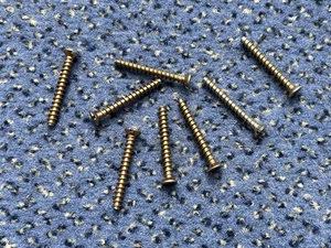 8 Kaiser Geräteschrauben Ø 3,2 x 25mm 2471-25 2472-25 Senkkopf Schraube Schlitz - Bild 1 von 1