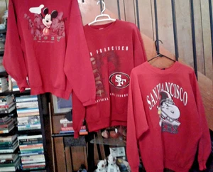49ers. Dulces (3) Talla XL USADAS Muy buenas camisas pesadas - Imagen 1 de 14