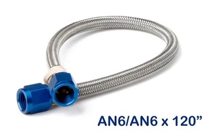NOS 15460NOS Stainless Steel Braided Hose - Picture 1 of 4