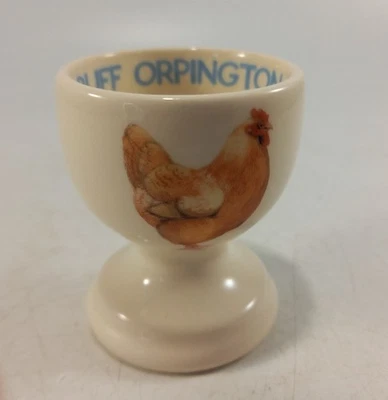 Emma Bridgwater Hens Egg Cup Buff Orpington Design One Supplied Ex Con  - image 1 of 4