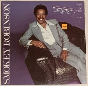 SMOKEY ROBINSON-LP~SHRINK/HYPE~"WHERE THERE'S SMOKE" 1979 TAMLA - Picture 1 of 4