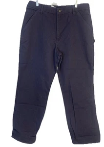 Salopette da lavoro Carhartt Pantalone Uomo 36x32 B11-PTB Blu Anatra Lavata Fit Falegname - Foto 1 di 10