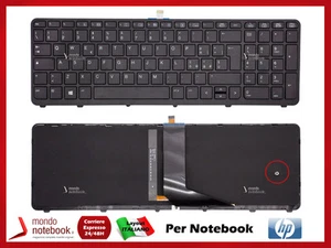 Tastiera Notebook HP ZBook 15 17 G1 G2 Italiana Retroilluminata No Trackpad - Photo 1/1