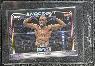 JALIN TURNER 2024 TOPPS KNOCKOUT UFC #48 HOLO SILVER 78/125 - Image 1 of 2