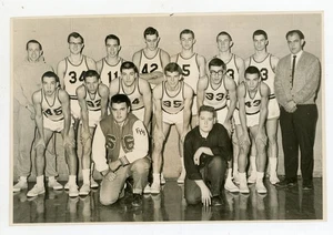 Foto Fairmount High School Basketball Team Indiana 1966 - Bild 1 von 2
