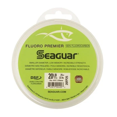 Seaguar Saltwater Premium 100% Flourocarbon Leader - Image 1 of 2