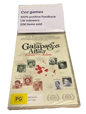 The Galapagos Affair DVD Region 4 Satan Came To Eden True Life Doco Brand New - image 1 of 3