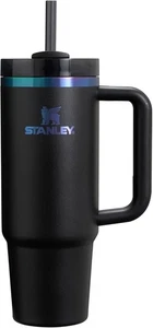 Stanley Quencher H2.0 FlowState Tumbler 30oz – Black Chroma, Reusable Stainless - Picture 1 of 7