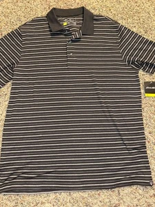 Polo uomo Eddie Bauer taglia TL alta grande Travex grigio misto cotone - Foto 1 di 3