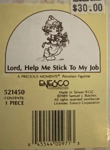 Precious Moments Herr hilf mir, an meinem Job festzuhalten 521450 - Bild 1 von 5