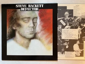 STEVE HACKETT Defector Ex+ 1980 Denmark Charima 9124 058 Rock LP - Picture 1 of 2