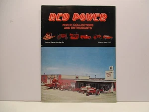 Mar. - Abr.  Estuche de tractor turbo McCormick 1997 Red Power Magazines IH Farmall - Imagen 1 de 1