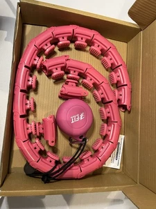 Fit On Form Smart Hula Hoop Rosa Nuevo en Caja Mujer’s Ab Entrenamiento Ajustable - Imagen 1 de 4