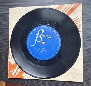 New Order Procession / Everything's Gone Green orange sleeve 7 inch Vinyl - Picture 1 of 5