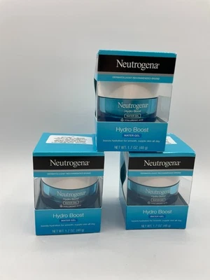 Set of 3 New Neutrogena Hydro Boost Water Gel Hyaluronic Acid 1.7 oz - Image 1 of 4