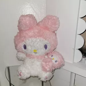 13 Inch Plush Sanrio Hello Kitty's Friend- My Sweet Piano, Holding Adorable Baby - Picture 1 of 5