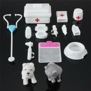 Set of 14pcs Medical Equipment Doctor Nurse Tools Toys Barbie Doll Accessor - Picture 1 of 5