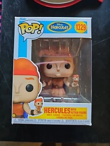 Funko Pop! Disney - Hercules with Action Figure (WonderCon) - New In Box - Picture 1 of 6