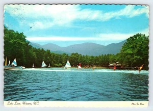 Lake Lure Western North Carolina Vintage 4x6 Postkarte AF41 - Bild 1 von 2